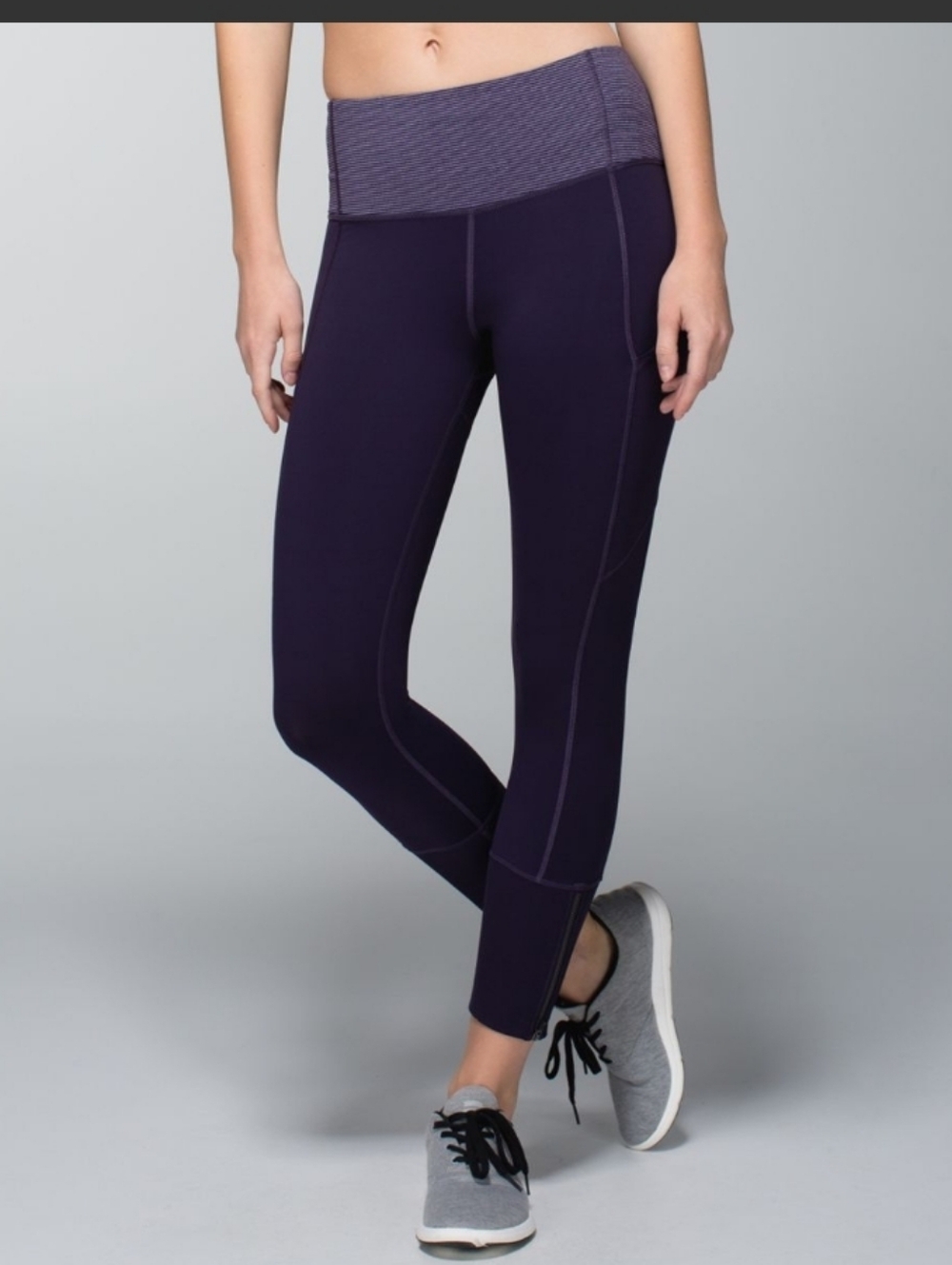 lululemon athletica Rebel Runner Crop High-Rise Pocket Leggings